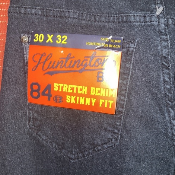 Huntington BC Skinny Stretch Jeans 30 NWT - Picture 6 of 12